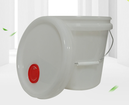 مادة PP/HDPE دلو كيميائي مع غطاء وطباعة النقل الحراري