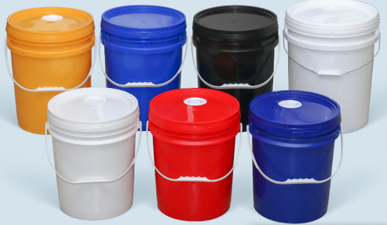 دلو زيت صناعي أبيض 20L للزيت