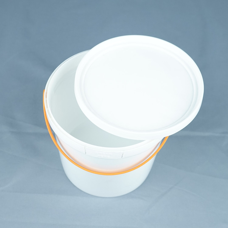 دلو تخزين بلاستيكي PP / HDPE لتخزين المواد الغذائية مع طباعة IML