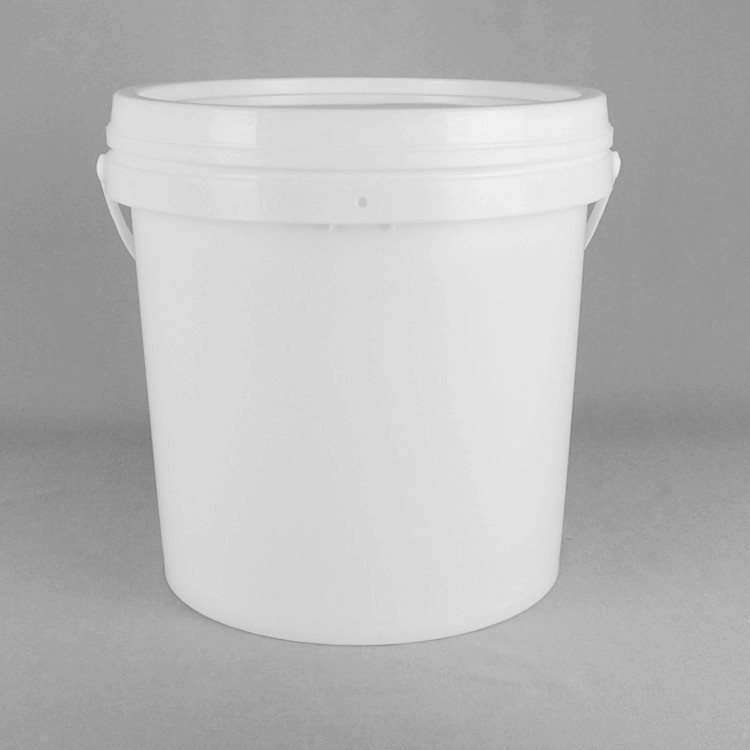 مخزن مادة التشحيم الصناعية البيضاء الثقيلة سعة 20L دلو PP / HDPE مع ميزة