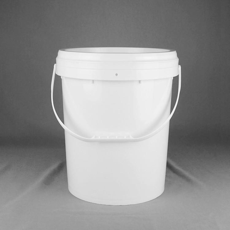 دلو طعام بلاستيكي PP/HDPE مع طباعة IML أو النقل الحراري أو طباعة الشاشة