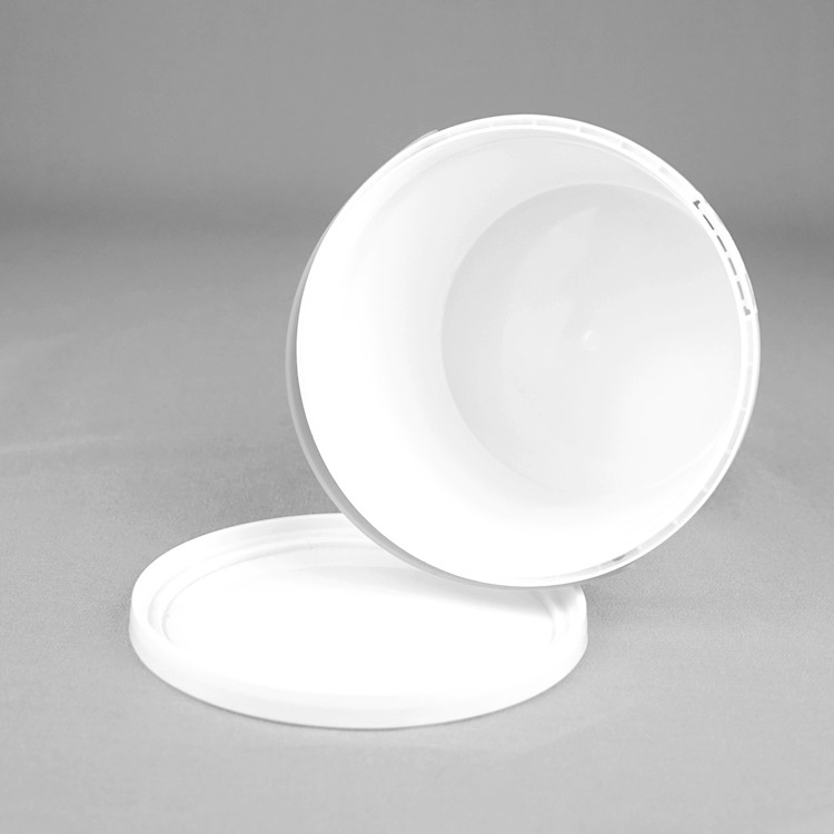 دلو غذائي من البلاستيك من PP/HDPE مع غطاء لتعبئة الأغذية