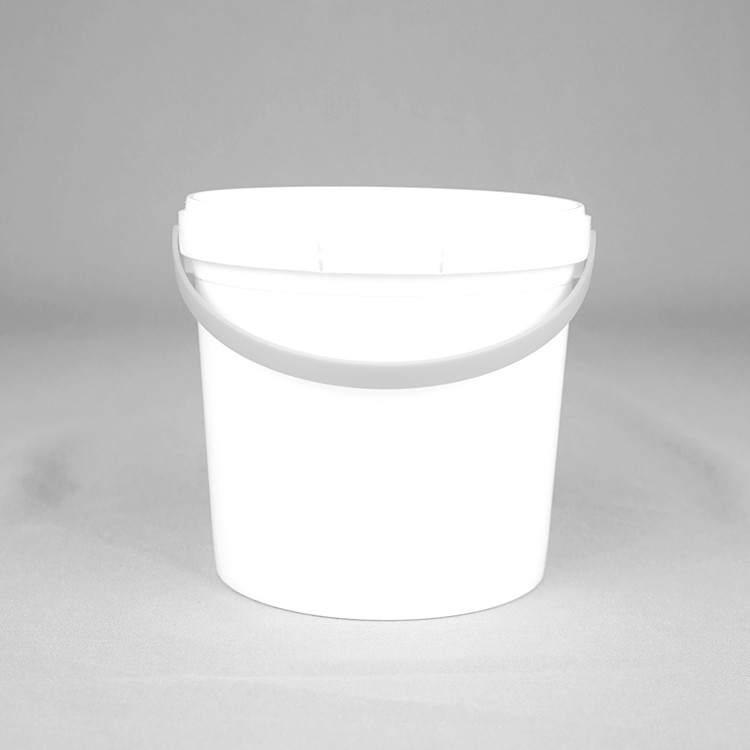 دلو غذائي من البلاستيك من PP/HDPE مع غطاء لتعبئة الأغذية