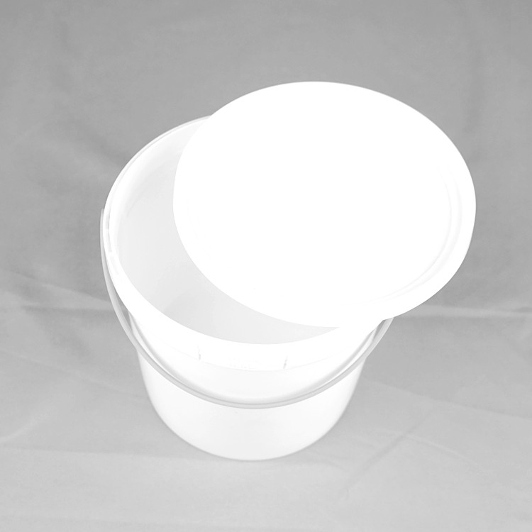 دلو غذائي من البلاستيك من PP/HDPE مع غطاء لتعبئة الأغذية