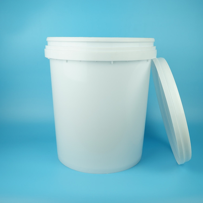 25kg PP HDPE طبل بلاستيكي مع غطاء ومقبض