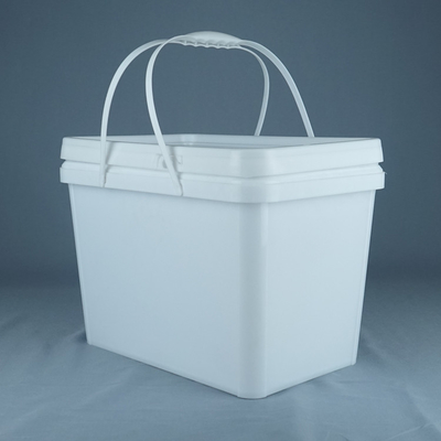 20kg مستطيلة البلاستيك دلو الغذاء الصف تخزين الحاويات