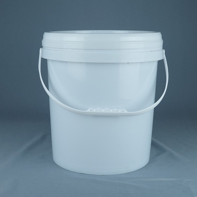 دلو زيت صناعي أبيض مربع / مستطيل / مستطيل 20L سعة حاوية زيت PP / HDPE