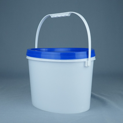 5L 10L 20L البلاستيك دلو شكل بيضاوي PP / HDPE المواد