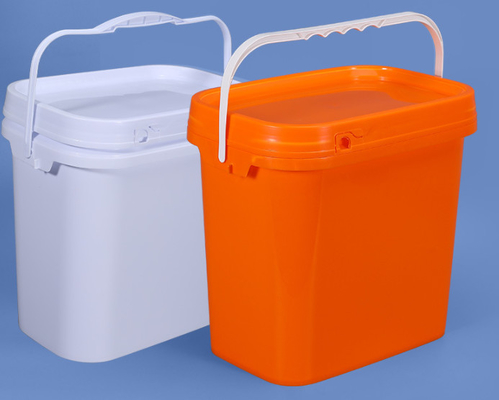 PP Square Plastic Repository IML / النقل الحراري / طباعة الشاشة بمقبض