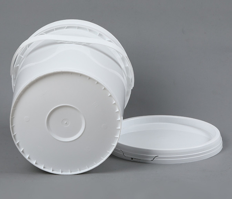 دلو قابلة للتراكم مع غسيل ومقبض حل تخزين مريح ودائم