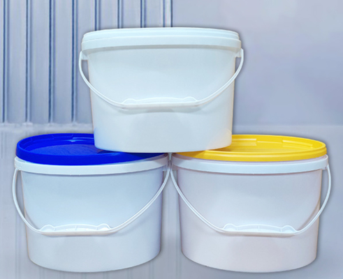 دلو بيضاوي من البلاستيك PP/HDPE قابلة للتخصيص لمتطلبات عميلك