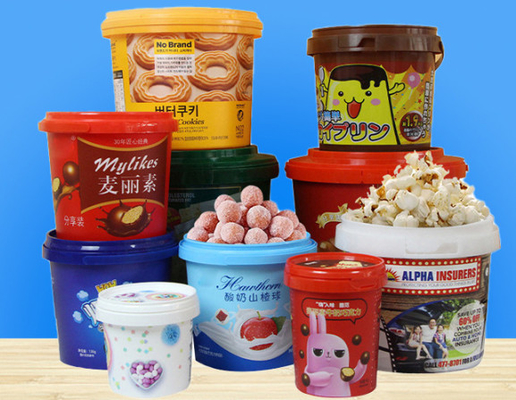 تخزين الغذاء عبوة غذائية بلاستيكية خالية من BPA قابلة للتراص مع غطاء