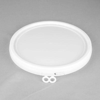 دلو طعام بلاستيك قابل لإعادة التدوير 6 لتر مع غطاء ومحمول