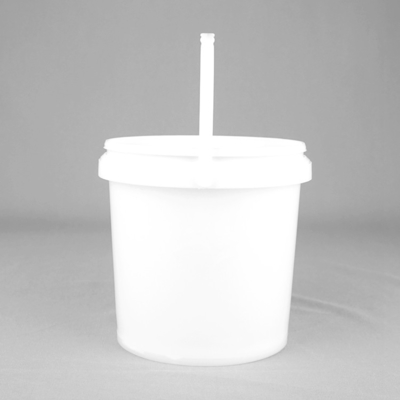 مجانا التقاط شعار مخصص دلو غذاء بلاستيكي مادة PP / HDPE