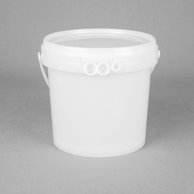 صناعة الأغذية البلاستيكية 33oz 1L دهان سطل مع غطاء ، دلو آيس كريم فارغ