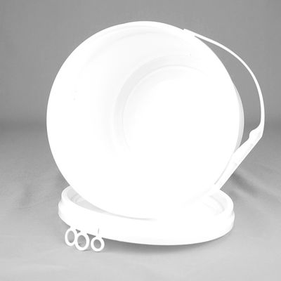 دلو بلاستيك كيميائي 5 لتر مع غطاء ، دلو بلاستيك 1.5 جالون