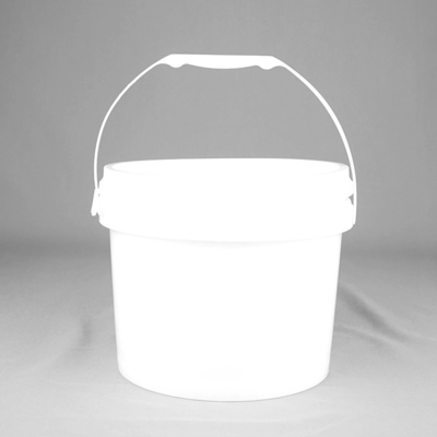5L PP / HDPE البلاستيك الغذاء دلو مع مقبض