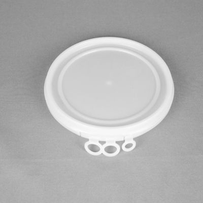 33 أوقية 1 لتر دلاء بلاستيكية شفافة مع طباعة شاشة الأغطية