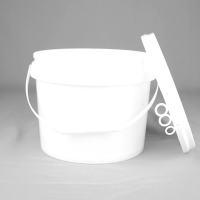 5L PP / HDPE البلاستيك الغذاء دلو مع مقبض