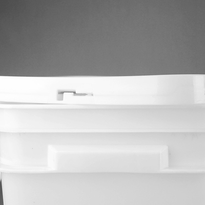 12L مربع دلو من البلاستيك الغذاء الصف مخصص مع غطاء ومقبض