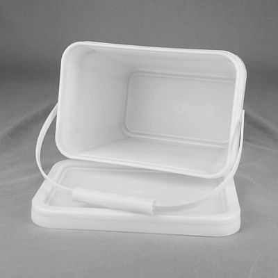 1 جالون 3.5 لتر سطل بلاستيك مربع مع غطاء قدرة ختم ممتازة