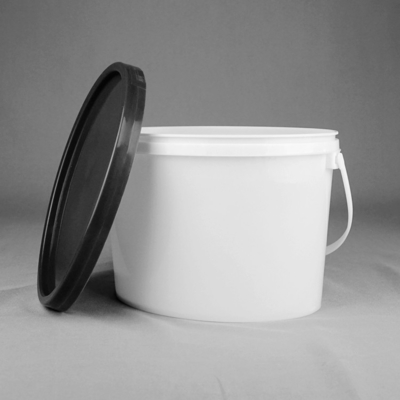 دلو بلاستيك بيضاوي خالي من مادة BPA