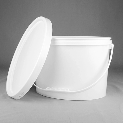 دلو بلاستيك بيضاوي خالي من مادة BPA
