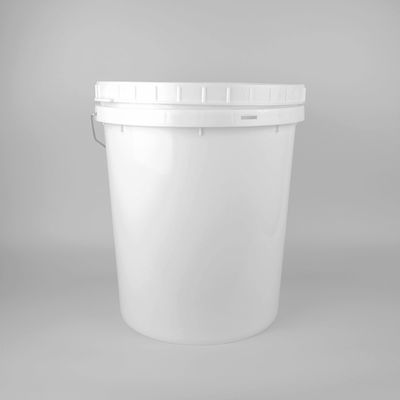 طباعة نقل الحرارة PP دلو بلاستيك شفاف من 1 لتر إلى 20 لتر