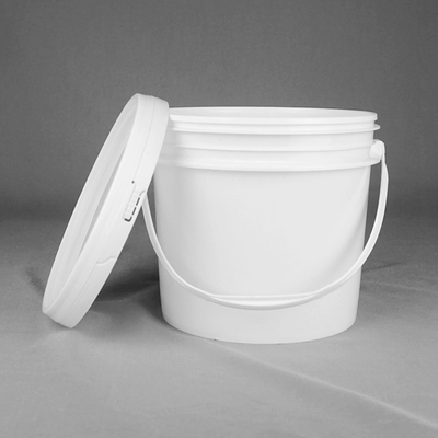 دلو الطلاء البلاستيكي HDPE PP 5L مع مقبض