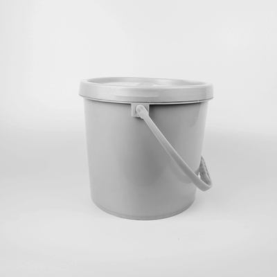 دلو تخزين بلاستيك بيضاوي PP / HDPE مع IML / النقل الحراري / طباعة الشاشة